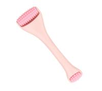 VANZACK Massaggiatore Viso Doppio in Silicone Rosa Rullo Unico, Facile da Pulire e Trasportare, per Massaggio Occhi e Lifting Facciale