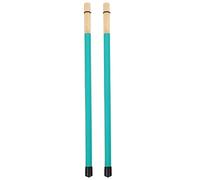 VANZACK Mazza per Percussioni Professionale in Legno Resistente, Coppia di Bacchette Verdi per Batteria, Accessori per Strumenti a Percussione Adatti a Uso Professionale e Trasporto Facile