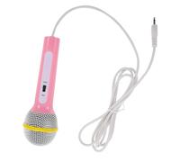 VANZACK Microfono Per Microfono Amplificato Con Jack Da 35 Mm - Giocattolo Per Karaoke Per Per Cantare Giocare A Finzione Prima Educazione E Come Accessorio Per Feste