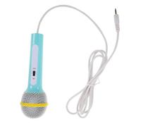 VANZACK Microfono Per Microfono Amplificato Con Jack Da 35 Mm - Giocattolo Per Karaoke Per Per Cantare Giocare A Finzione Prima Educazione E Come Accessorio Per Feste