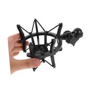 VANZACK Microphone Shock Mount Holder Hole Adjustable Angles Plastic Vibration Mic Stand Shock Mount For Live Streaming Recording Podcasting