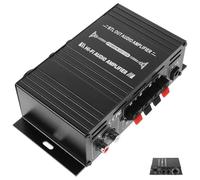 VANZACK Mini Amplificatore Audio 12v Compatto in Lega di Alluminio 40wx2 per Auto e Computer, Amplificatore Portatile Potente per Amplificazione Vocale e Audio Domestico