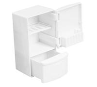 VANZACK Mini Frigorifero Giocattolo Cucina in Miniatura Congelatore Per Bambole Miniature Mobili Mini Cose Per Bambole Giocattolo