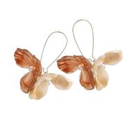 VANZACK Orecchini Forma Di Fiore Pendenti Di Design Geometrico Minimalista Accessori Alla Moda Per Donne e Ragazze Realizzati Materiali Plastici Resistenti