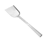 VANZACK Pala per Carbone in Acciaio Cromo Pala per Cenere Resistente e Leggera Attrezzo Portatile per Riscaldamento e Barbecue Accessorio per Raccolta Ceneri e Pulizia Forno Utensile