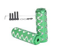 VANZACK Pedali in Lega Accessori per Mountain Bike Pedale per Riparazione con Piccolo Foro Verde