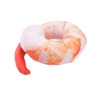 VANZACK Peluche a Forma Gambero Realistico 40cm Cuscino Decorativo Per Ragazzo e Feste Morbido e Confortevole Come Cuscino Protettivo Per Collo