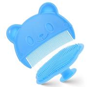 VANZACK per la rimozione delle crosticine del latte per Pettine per per Pespa shampoo per il bagnetto Gel silice Blu