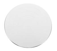 VANZACK Piatto Argento Girevole di Alluminio Lega, Ceramica | Base Antiscivolo, Connessione a Cuscinetto, Rotazione Fluida