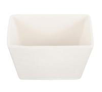 VANZACK Porta Zucchero Caffè in Ceramica Bianca Contenitore Compatto per Bustine Zucchero e Spezie Zuccheriera da Tavolo Elegante per Casa Bar e Buffet Facile da Pulire e Multiuso