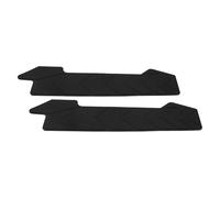 VANZACK Protezione Nero e Silicone di 2 Pezzi per Bicicletta in Catena Adesivo Resistente Copertura Completa per Telaio Mountain Bike per Percorsi di Montagna