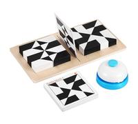 VANZACK Puzzle in Legno da Costruzione per Adulti Blocchi Creativi Carte Rompicapo Portatile e Robusto per Sviluppo Mentale e Attività Gruppo
