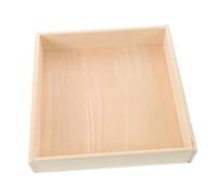 Vanzack Sabbiera in Legno Vassoio Quadrato Montessori Per Bambini Giochi Al Chiuso Organizzatore Per Lavori Artigianali E Unità Di Stoccaggio
