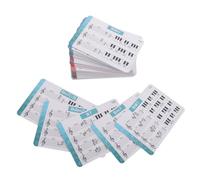 VANZACK Schede Accordi per Pianoforte per Principianti Strumenti di Pratica e Insegnamento per Lezioni e Studio Casa Set Completo Tabella Accordi Pratica e Schede di Memoria per Apprendime