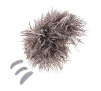 VANZACK Set 1 Parrucca Scienziato Baffi e Sopracciglia Realistiche per Costume Halloween o Feste a Tema, Materiale Filo K, Adatto e Adulti