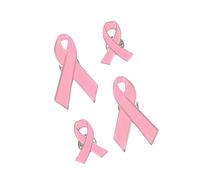VANZACK Set 4 Spille a Nastro Rosa Smaltate, Distintivi Per Donna e Ragazza, Accessori Da Bavero Per Abbigliamento e Borse, Decorazioni Per Matrimoni, Feste e Occasioni Speciali