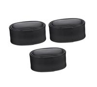 VANZACK Set Da 3 Cuscini Per Esposizione Orologi in Pu Nero, Supporto Per Braccialetti e Gioielli, Cuscini Leggeri e Protettivi Per Collezionisti e Uso Quotidiano