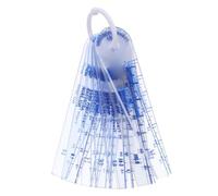 VANZACK Set Spessimetri in Plastica 25 Lame da 0,05-3 MM Strumento per Test Rapido e Affidabile di Spazi nelle Porte Tagliafuoco