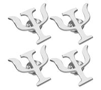 VANZACK Spilla Psicologica da Giacca da Abito Vintage in Lega Argentata, Set 4 Pezzi Unisex per Giacche, Camicie e Zaini, Accessorio Elegante per Eventi Formali e Casual