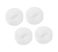 VANZACK Stampo per Pressa per Impasto 4 Pezzi per Panini al Vapore Baozi Utensile da Cucina in Plastica Alimentare Trasparente Formato per Ravioli e Gnocchi per Preparazioni Casalinghe