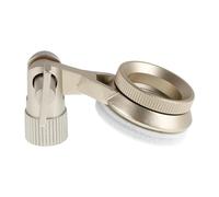 VANZACK Supporto Antivibrante per Microfono in Ferro Argento Filettatura Interna 22mm per Scrivanie e Aste Microfoniche
