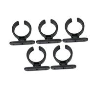 VANZACK Supporto per Clip Microfono in Plastica Resistente, Morsetto di Montaggio Leggero Compatto, 5 Pezzi per Microfoni Wireless e Filo, Adatto per Uso Professionale e Domestico