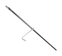 VANZACK Truss Rod per Chitarra Elettrica a Due Vie 580mm con Chiave Inglese, Asta Compatta e Stabile, Accessorio di Regolazione Facile da Installare per Hardware Chitarra
