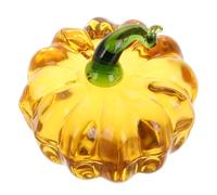VANZACK Zucche Ornamentali in Vetro Soffiato Piccole Zucche Vetro Per Decorare Zucca Decorativa Autunnale Statuette Del Ringraziamento in Miniatura