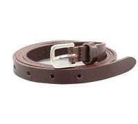 Vanzetti 15mm Full Leather Belt W100 Darkbrown