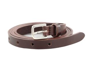 Vanzetti 15mm Full Leather Belt W90 Darkbrown