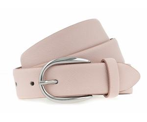 Vanzetti 30mm Cambered Leather Belt W100 Pale Rose