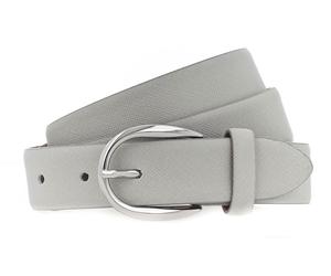 Vanzetti 30mm Cambered Leather Belt W80 Grey