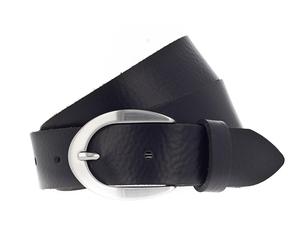 Vanzetti 30mm Full Leather Belt W100 Black