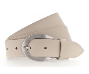 Vanzetti 30mm Full Leather Belt W85 Vanille