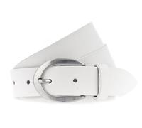 Vanzetti 30mm Full Leather Belt W85 White