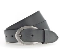 Vanzetti 30mm Full Leather Belt W95 Steel Grey