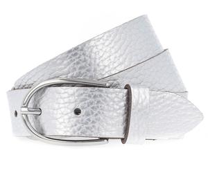 Vanzetti 30mm Metallic Belt W80 Silver Metallic