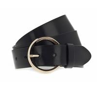 Vanzetti 35mm Full Leather Belt W100 Black