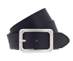 Vanzetti 35mm Full Leather Belt W100 Black