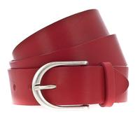 Vanzetti 35mm Full Leather Belt W100 Red