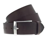 Vanzetti 35mm Full Leather Belt W105 Dark Brown