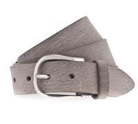 Vanzetti 35mm Full Leather Belt W105 Mouse Gray