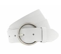 Vanzetti 35mm Full Leather Belt W105 White