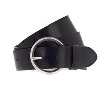 Vanzetti 35mm Full Leather Belt W70 Black