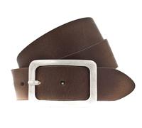 Vanzetti 35mm Full Leather Belt W80 Mid Brown