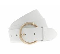 Vanzetti 35mm Full Leather Belt W80 White
