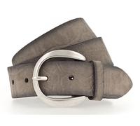 Vanzetti 35mm Velour Leather Belt W90 Taupe