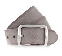 Vanzetti 40mm Full Leather Belt W75 Mouse Gray