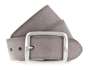 Vanzetti 40mm Full Leather Belt W90 Mouse Gray