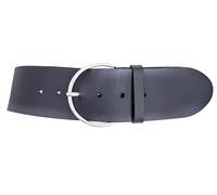 Vanzetti 60mm Round Leather Belt W95 Black